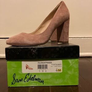 Sam Edelman Stillson Pumps Dusty Rose